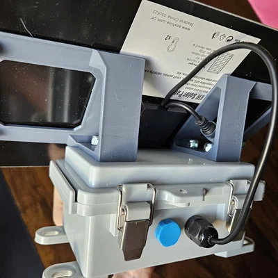 Bộ giá đỡ tấm pin năng lượng mặt trời 45 độ cho Meshtastic