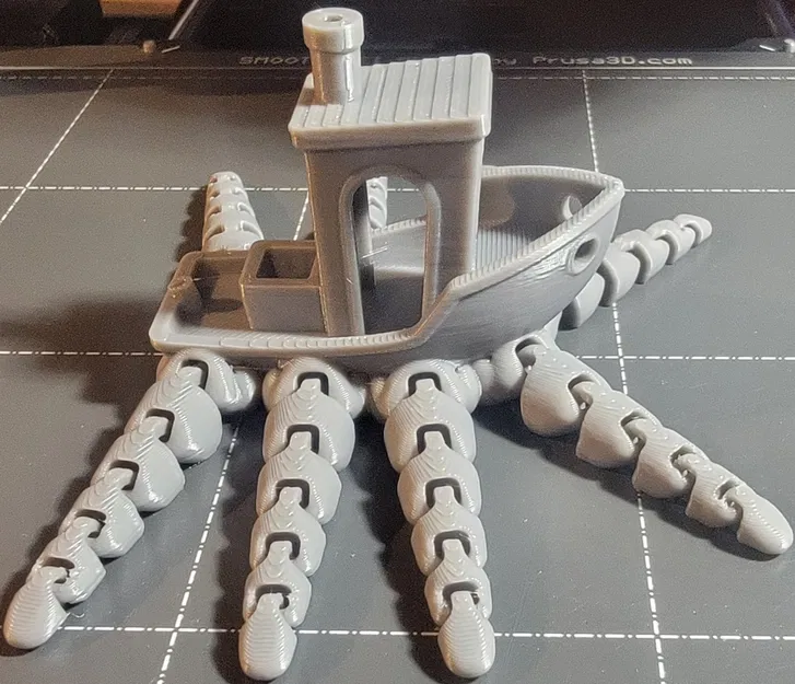 Mô hình The Benchtopus - Sự kết hợp độc đáo giữa 3DBenchy và bạch tuộc - Image 2