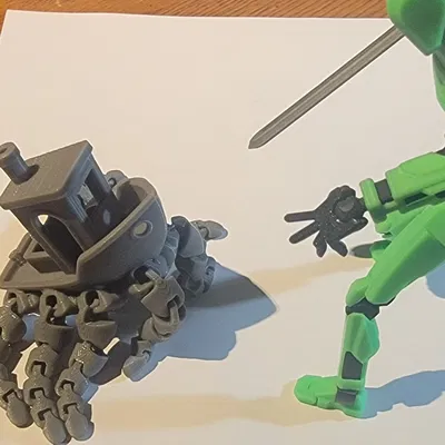 Mô hình The Benchtopus - Sự kết hợp độc đáo giữa 3DBenchy và bạch tuộc