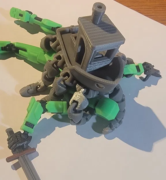 Mô hình The Benchtopus - Sự kết hợp độc đáo giữa 3DBenchy và bạch tuộc - Image 4