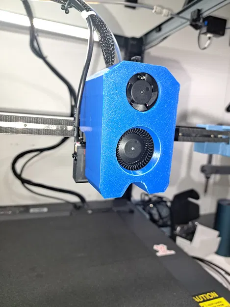 Sovol SV08 Shroud với Dual Fan và Full Eddy Mount - Image 1