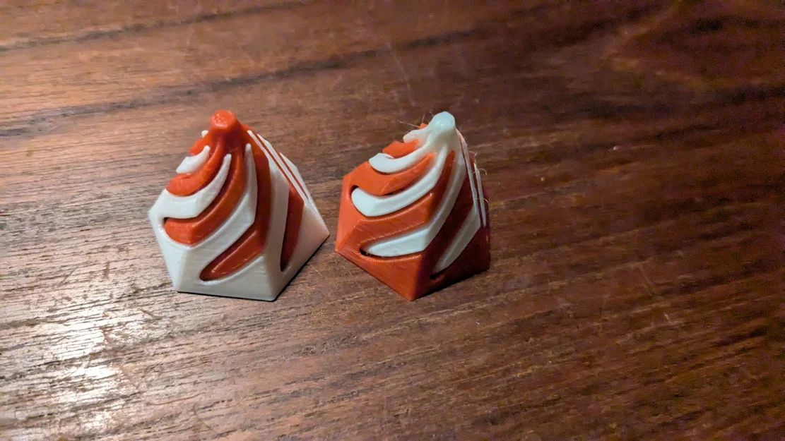 Fidget Hexamid - Đồ chơi in 3D hình nón lục giác thư giãn - Image 1