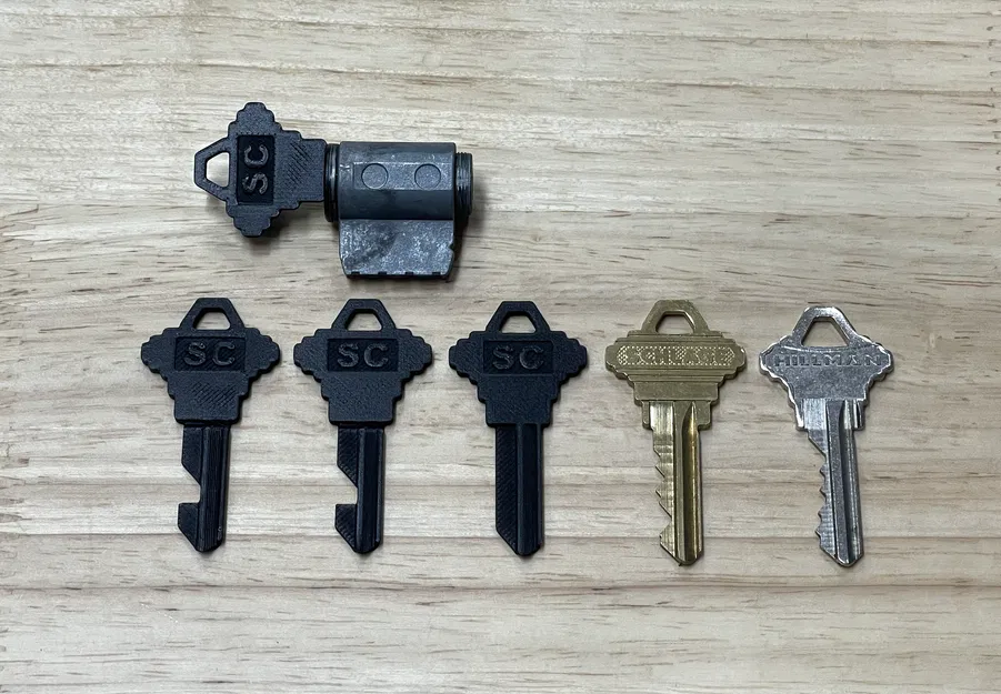 Lockout/Killer key - Chìa khóa vô hiệu hóa ổ khóa Schlage - Image 2