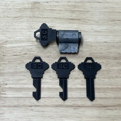 Lockout/Killer key - Chìa khóa vô hiệu hóa ổ khóa Schlage