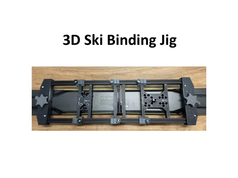Bộ khuôn khoan 3D cho Ski Binding - Image 1