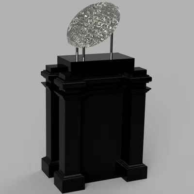 Mô hình cúp bóng bầu dục đại học College Football BCS / Coaches Trophy