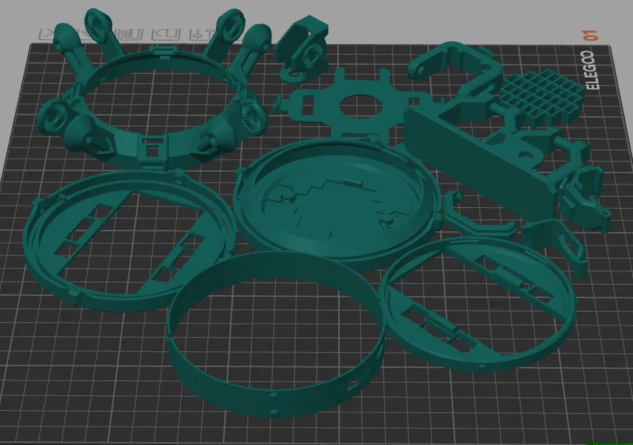 CYOCrawler - Bộ kit khung vỏ robot in 3D - Image 5