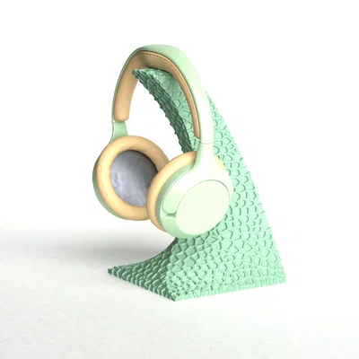 Giá đỡ tai nghe họa tiết Voronoi – Phụ kiện bàn làm việc chuyên nghiệp