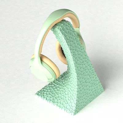 Giá đỡ tai nghe họa tiết Voronoi – Phụ kiện bàn làm việc chuyên nghiệp