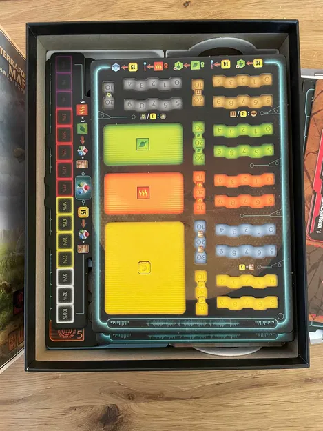 Khay Đựng / Organizer Cho Terraforming Mars: Ares Expedition + Mở Rộng - Image 4