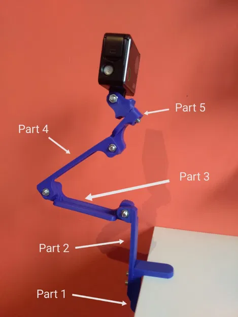 Chân máy ảnh dạng mô-đun có thể gập gọn - Image 2