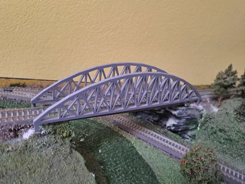 Mô hình cầu đường sắt (Railway bridge) - Image 1