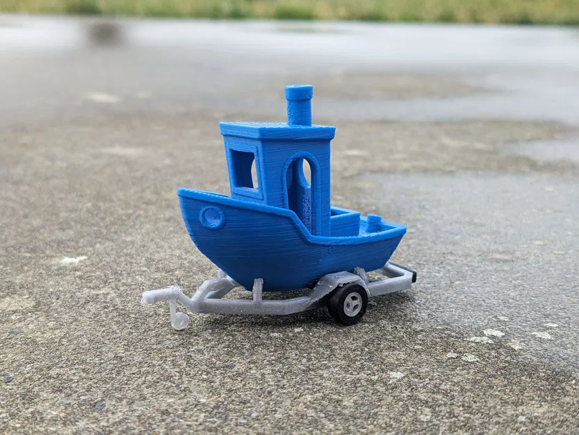 Rơ-moóc cho thuyền Benchy - Tỉ lệ 1:43 - Image 1