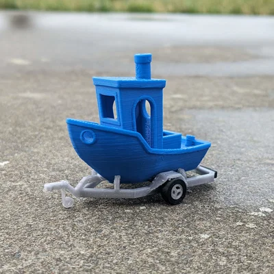 Rơ-moóc cho thuyền Benchy - Tỉ lệ 1:43