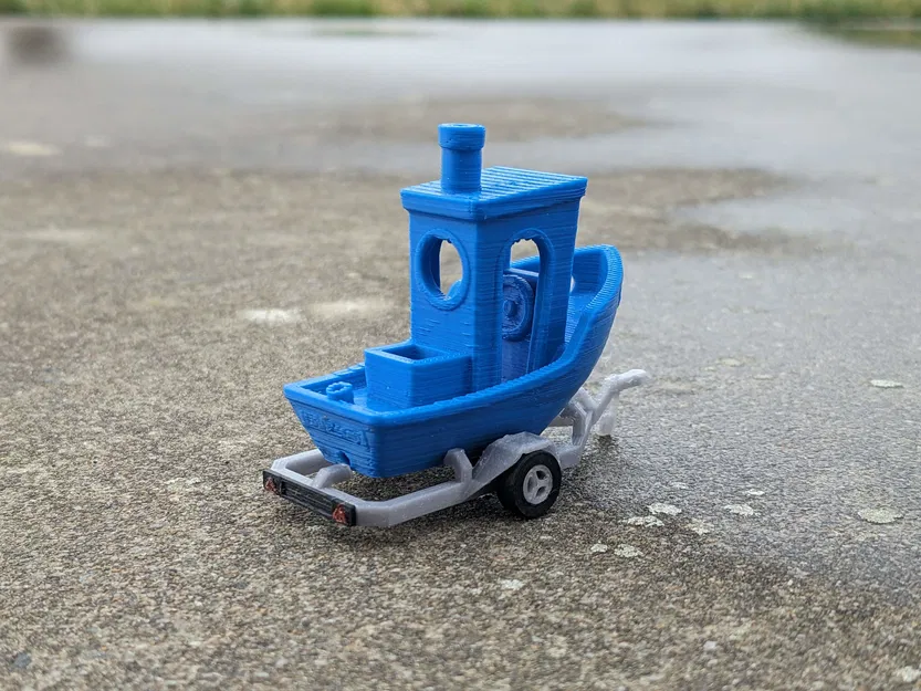 Rơ-moóc cho thuyền Benchy - Tỉ lệ 1:43 - Image 2