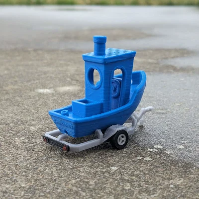 Rơ-moóc cho thuyền Benchy - Tỉ lệ 1:43