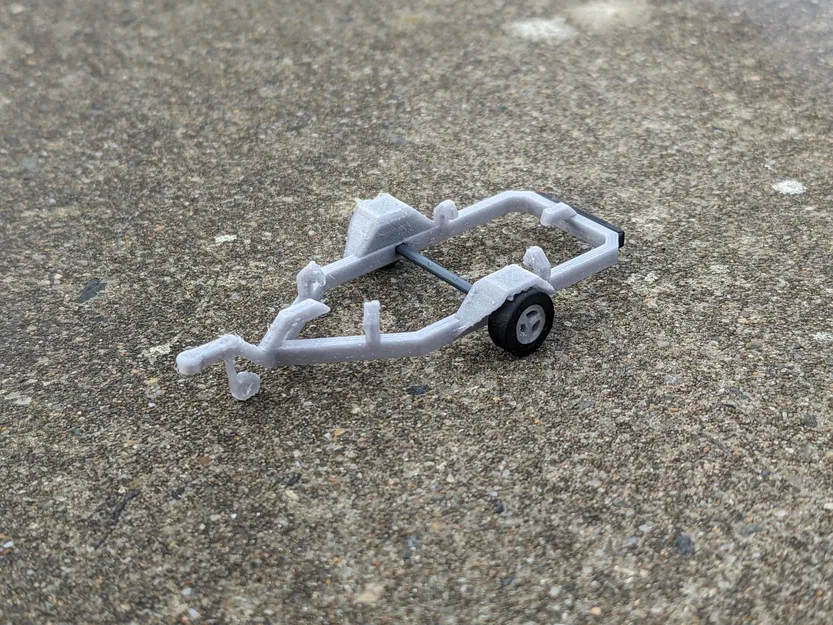 Rơ-moóc cho thuyền Benchy - Tỉ lệ 1:43 - Image 3