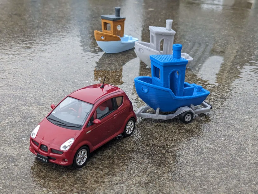 Rơ-moóc cho thuyền Benchy - Tỉ lệ 1:43 - Image 5