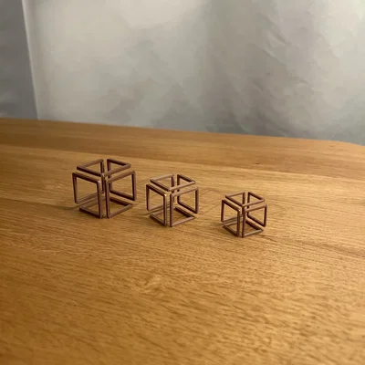 Mini Infinite Cube - Mô hình khối vô tận tối giản