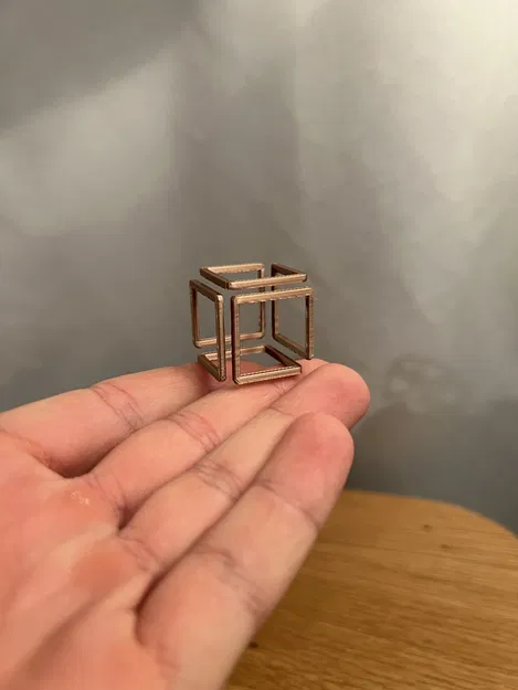 Mini Infinite Cube - Mô hình khối vô tận tối giản - Image 3