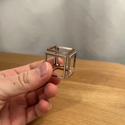 Mini Infinite Cube - Mô hình khối vô tận tối giản