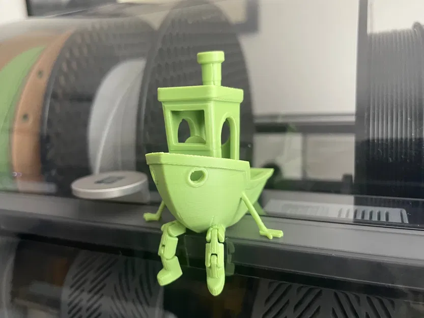 Mô hình Articulated Benchy: Tàu Benchy có chân khớp nối độc lạ - Image 1