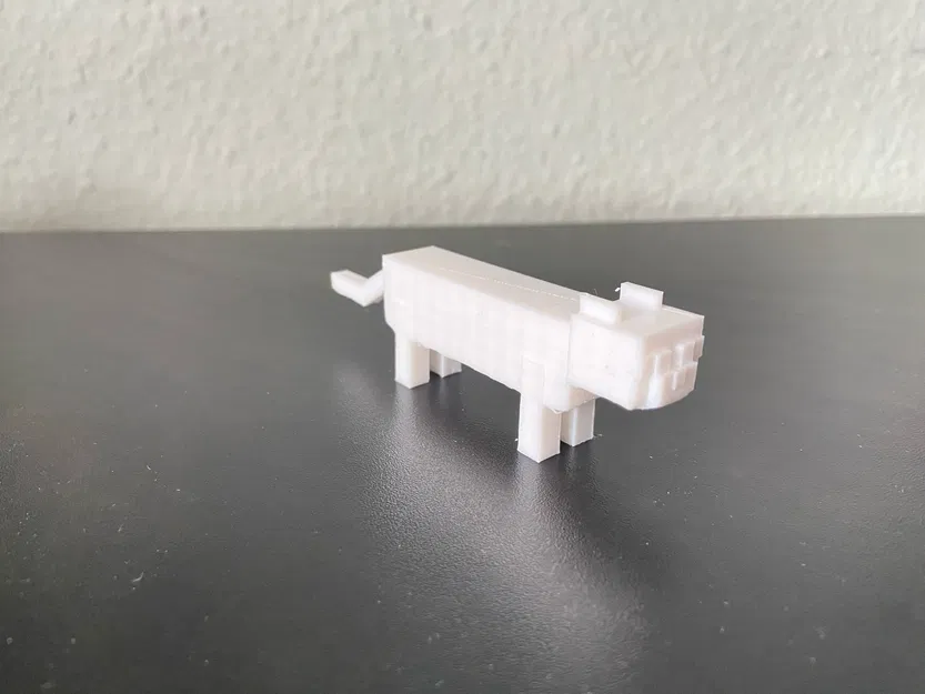 Minecraft Cat - Mô hình trang trí siêu dễ thương - Image 2