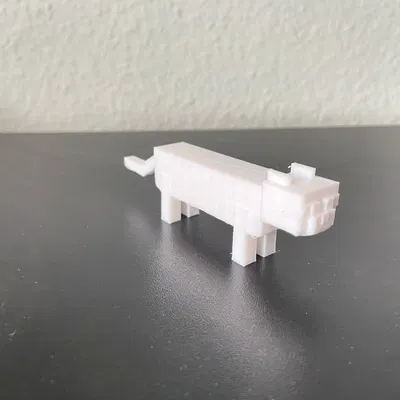Minecraft Cat - Mô hình trang trí siêu dễ thương