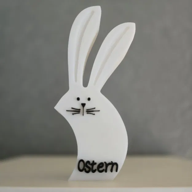 Cặp thỏ trang trí Phục sinh - Hasen Paar Oster Deko - Image 3