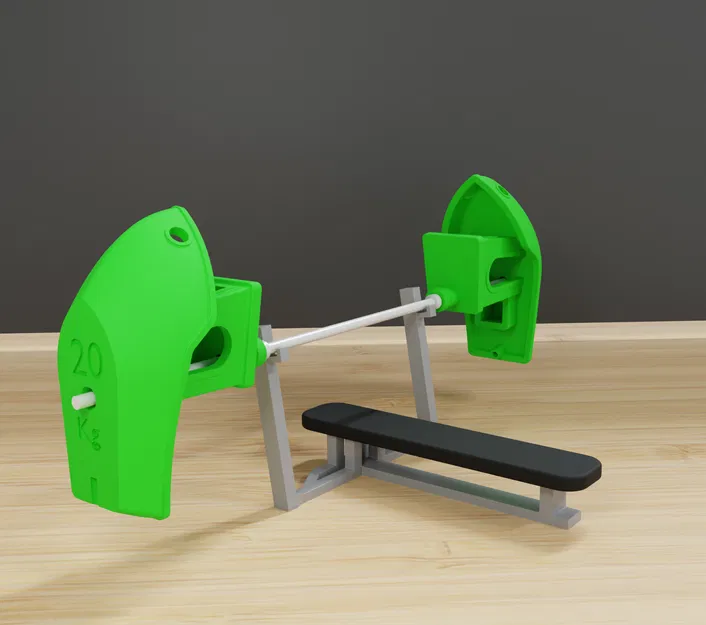 Benchy Bench remix - Mô hình vui nhộn cho tín đồ thể hình - Image 1