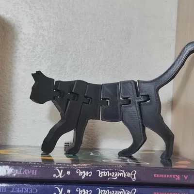 Mô hình mèo Flexi Cat in 3D cử động linh hoạt cực đáng yêu