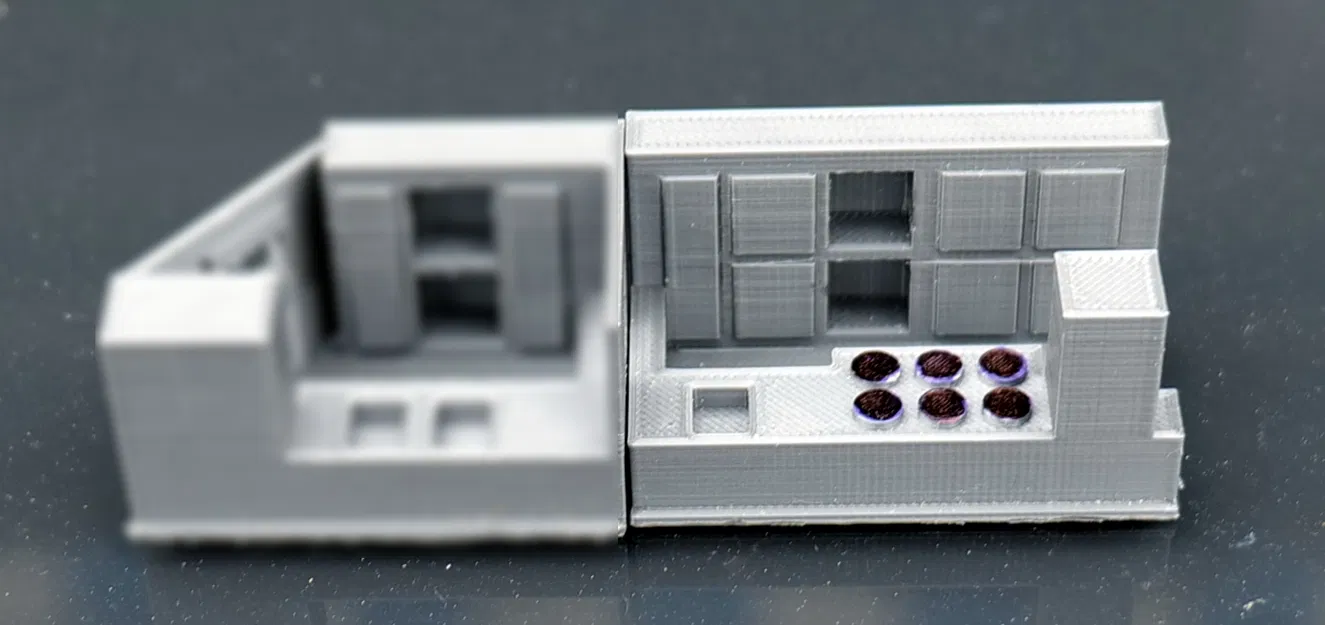 Chi tiết khu vực bếp cho toa xe lửa Märklin 4024 (Speisewagen) - Image 1