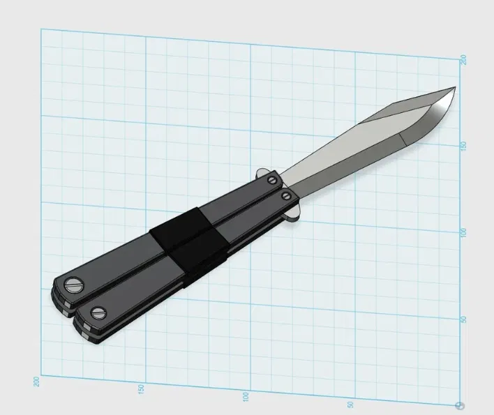 Mô hình 3D Dao Spy trong Team Fortress 2 (STL) - Image 1