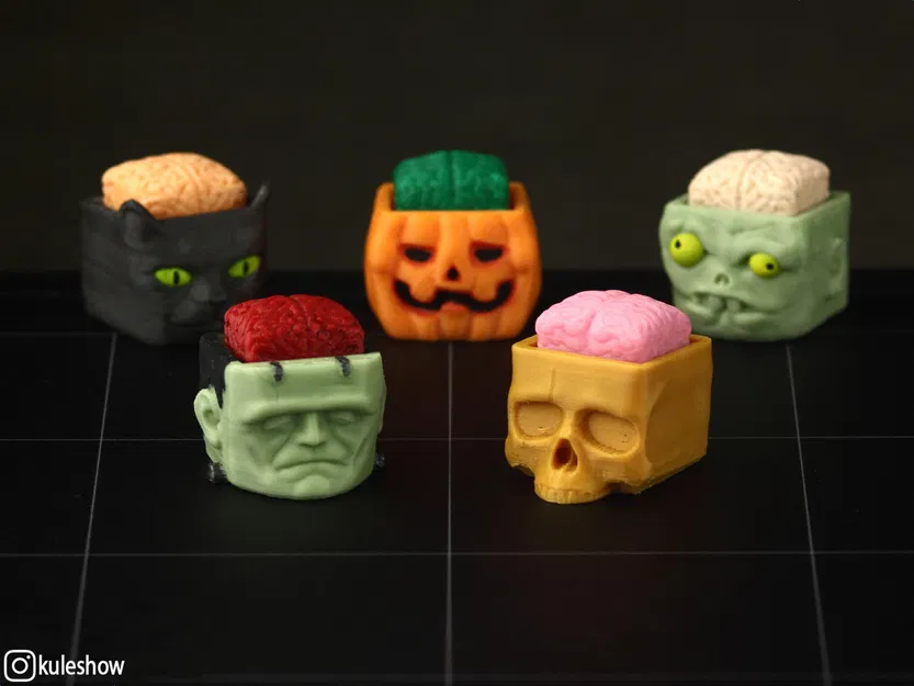 Cube Heads - Bộ sưu tập Halloween - Image 1