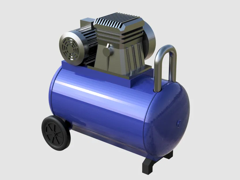 Mô hình Kit Card Máy nén khí - Phụ kiện sa bàn gara tỷ lệ 1:24 - Image 6