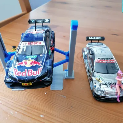 Cầu nâng ô tô 1:32 cho mô hình Carrera - Tự in 3D chuyên nghiệp