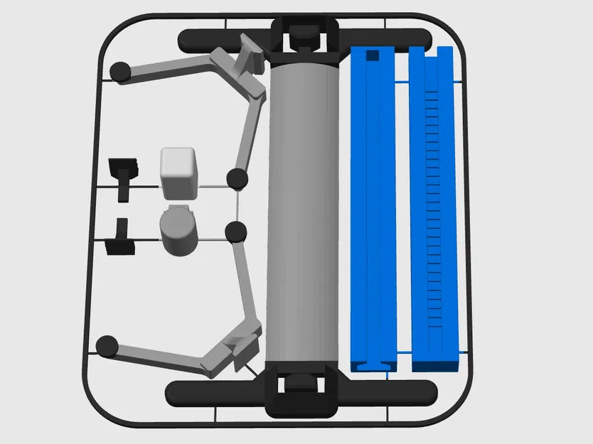 Bộ Kit Card Cầu Nâng Xe Hơi Có Thể Điều Chỉnh Độ Cao (Tỉ lệ 1:24) - Image 5