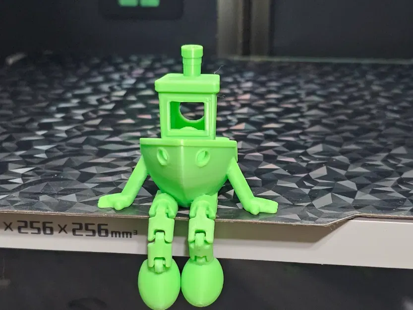 Mô hình Benchy Buddy: Người bạn thuyền nhỏ có khớp nối siêu đáng yêu - Image 1