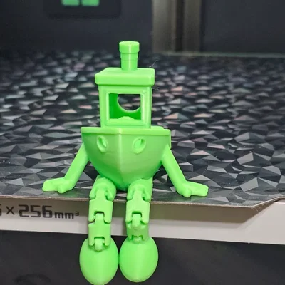 Mô hình Benchy Buddy: Người bạn thuyền nhỏ có khớp nối siêu đáng yêu