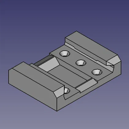 Giá treo và tay xách pin Bosch 18V - Thiết kế 3D chuyên dụng - Image 4