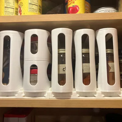 Khay kéo đựng gia vị thông minh có thể tùy chỉnh kích thước 3D