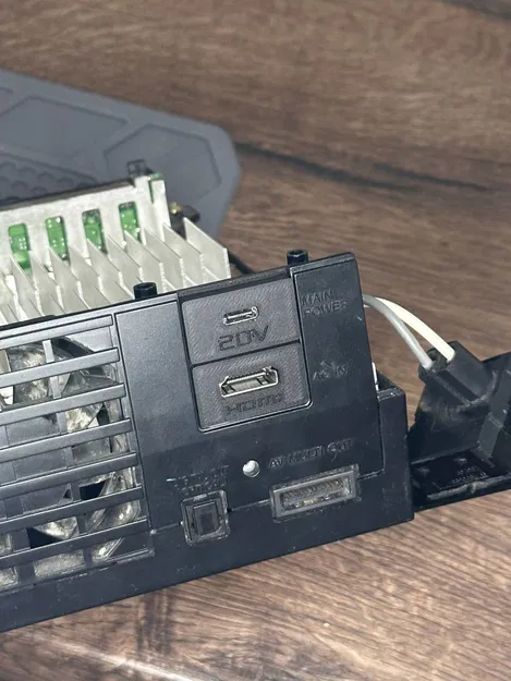 Nắp bảo vệ cho PS2 Fat hỗ trợ mod HDMI và USB-C - Image 3