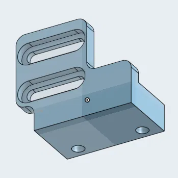 Ngàm gắn Bigtreetech Eddy cho Hero Me 7.4