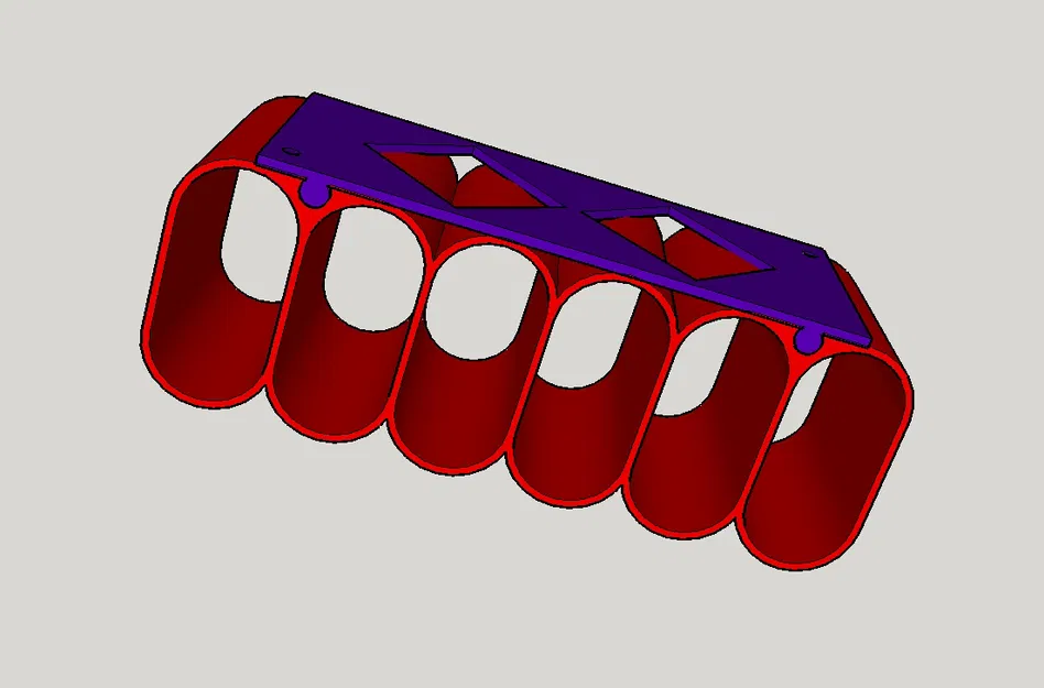 Khay treo gọn cáp sạc USB dưới gầm bàn (USB cable organizer) - Image 2