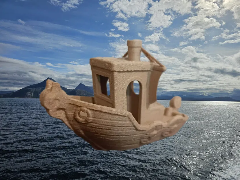Mô hình Viking Benchy: Phiên bản tàu Viking sáng tạo cho in 3D - Image 1