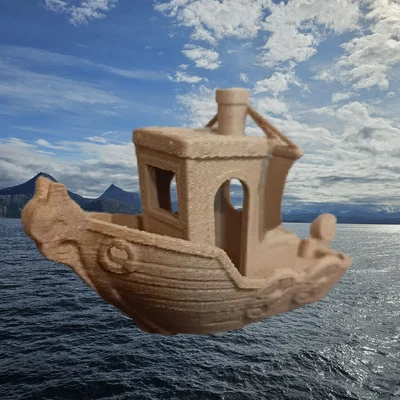 Mô hình Viking Benchy: Phiên bản tàu Viking sáng tạo cho in 3D