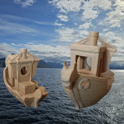 Mô hình Viking Benchy: Phiên bản tàu Viking sáng tạo cho in 3D