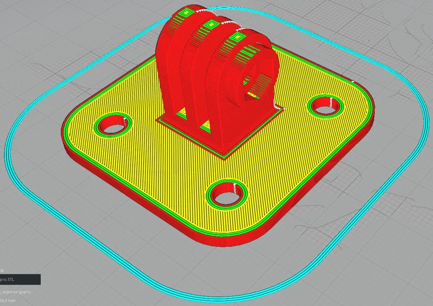 Ngàm gắn GoPro tương thích - Image 5