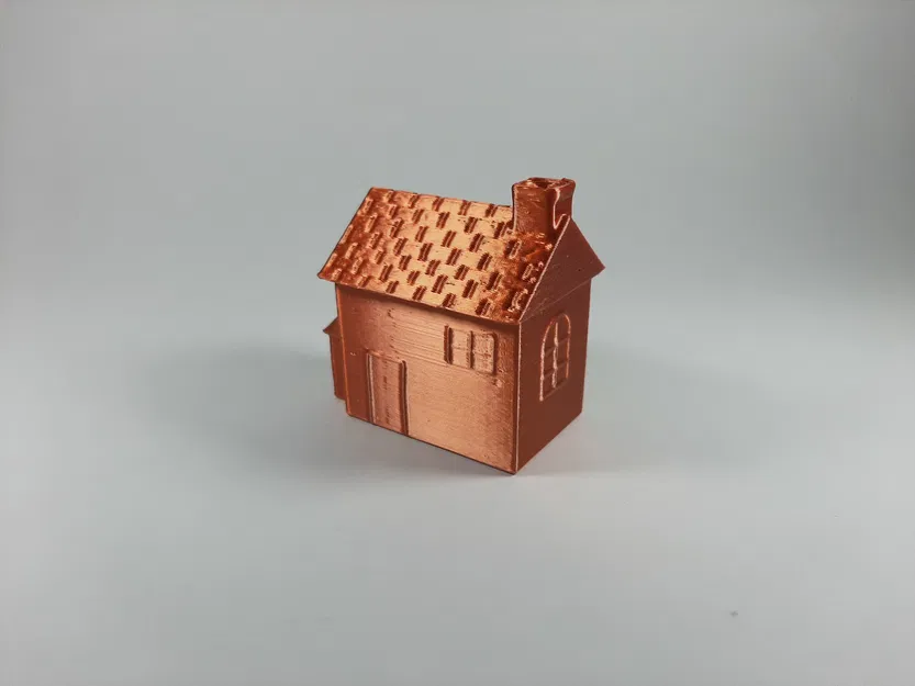 Mô hình nhà mái đôi thu nhỏ - Image 1