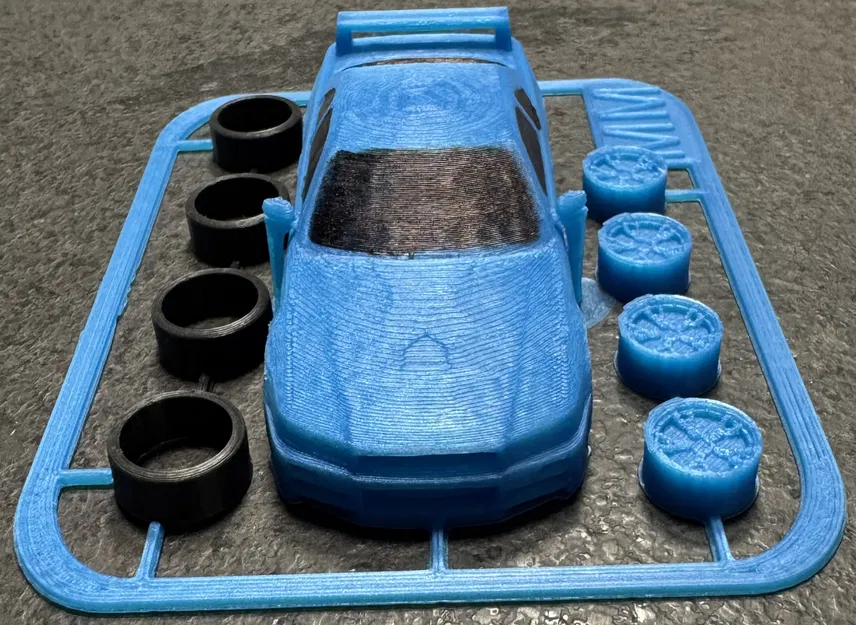 Mô hình Nissan Skyline Kit Card - Tự in và lắp ráp xe huyền thoại - Image 4